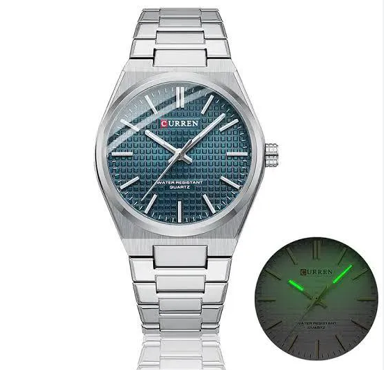Reloj Curren Dama 8439L Plateado Azul